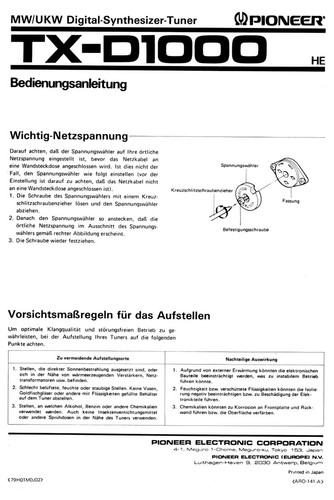 Bedienungsanleitung-Operating