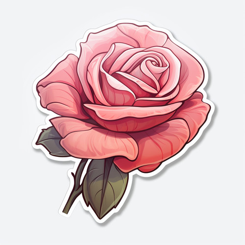 Adesivi auto sticker fiori - 5,