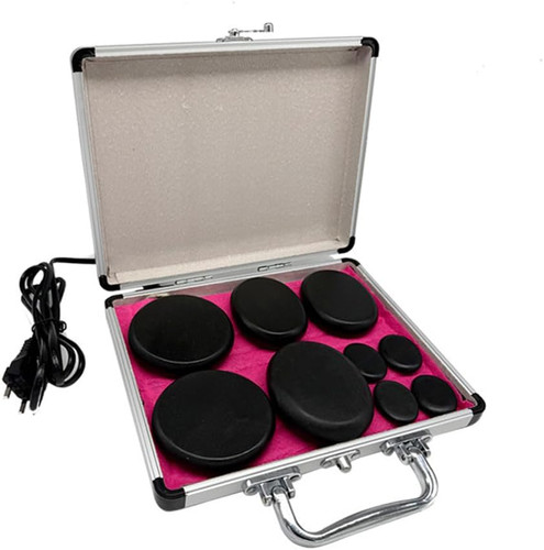 Hot stone massage kit - hot,