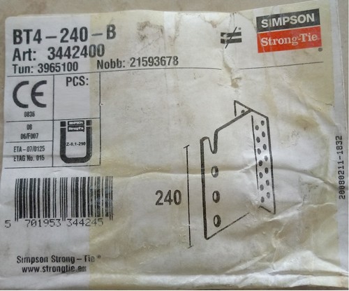 Wooden beam brackets - beam, laminar