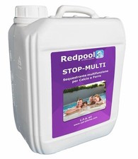 STOP MULTI anticalcare e sequestrante calcio e  ferro per piscina 5 lt