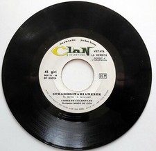 DISCO 45 GIRI CELENTANO STORIA