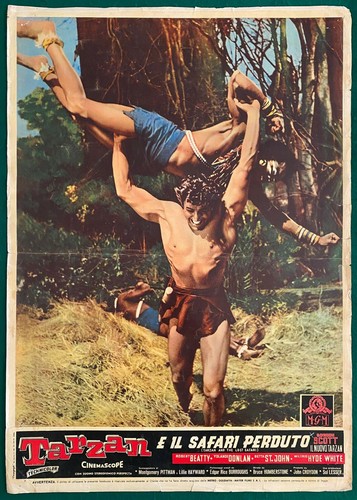 Fotobusta originale tarzan - originale, e