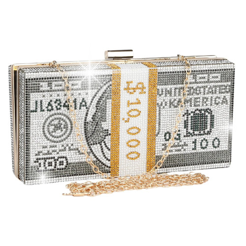 Dollar clutch strass borsetta - dollar,