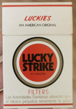 LUCKY STRIKE - SPAIN empty 20s