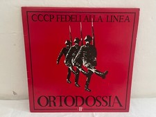 Cccp-Fedeli Alla Linea-Ortodossia II° raro disco vinile LP UK 1985 Attack APR 8