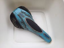 sella SELLE ITALIA GENUINE GEL pelle celeste BIANCHI bici corsa made in italy 2A