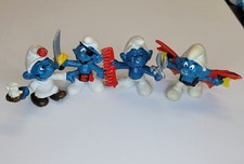 Lotto figurine Puffi vintage