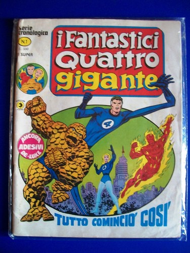 Fantastici quattro gigante - quattro,