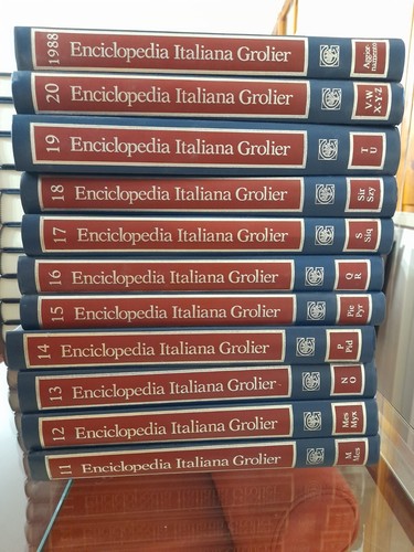 Enciclopedia italiana grolier - enciclopedia,
