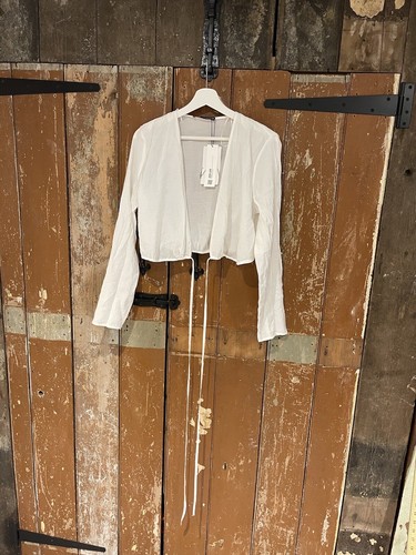 Zara cropped top aperto