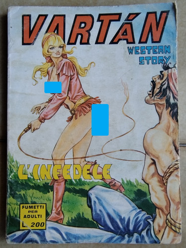 Fumetto vartan western story - fumetto,