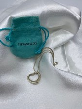 Tiffany & Co. Collana cuore aperto lucido in argento 925