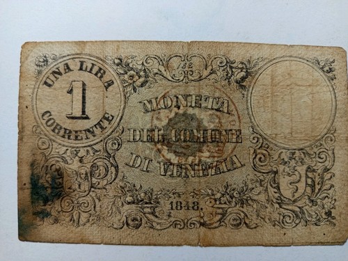 Lira moneta del - del, di