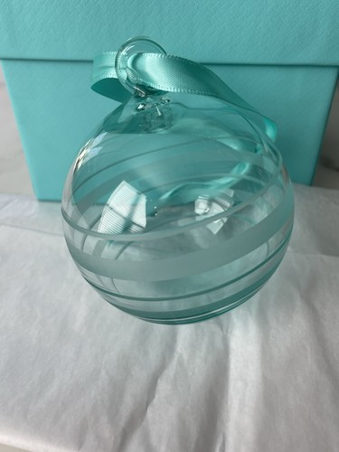 Ornamento sfera vetro - , blu