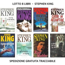 STEPHEN KING • LOTTO DI 8