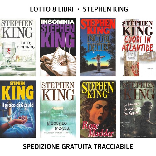 Stephen king lotto di 8 - di,