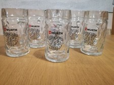 Wurth boccali birra vetro