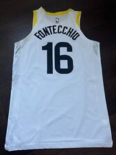 Utah Jazz Game worn jersey Fontecchio italia maglia basket NBA meigray