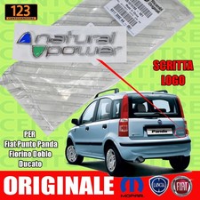 Scritta Stemma Natural Power