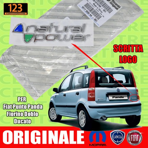 Scritta stemma natural power - scritta,