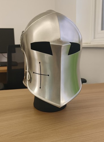 Elmetto cavaliere barbuta set - cavaliere, barbuta: