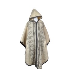 Poncho con cappuccio Alafoss