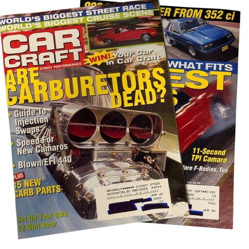 Car craft magazine lot - craft, 2