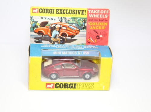Corgi 341 mini - corgi, marcos