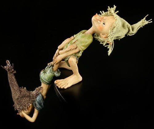 Statuina folletto pixie - folletto,
