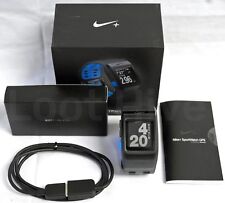 NUOVO Nike+ Plus GPS Sport Watch Blu/Antracite TomTom Fitness Runner Tracker