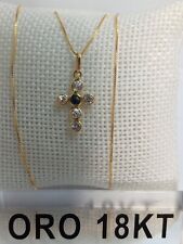 Catenina in oro giallo 750 18