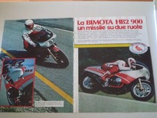 PROVA MOTOCICLISMO 1982 MOTO BIMOTA HB2 900
