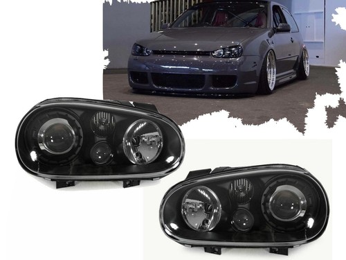 Fari anteriori nero r32 look - r32,