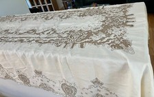 Tovaglia e tovaglioli vintage