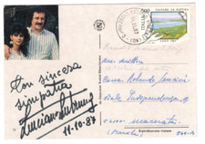 Cartolina firmata Luciano