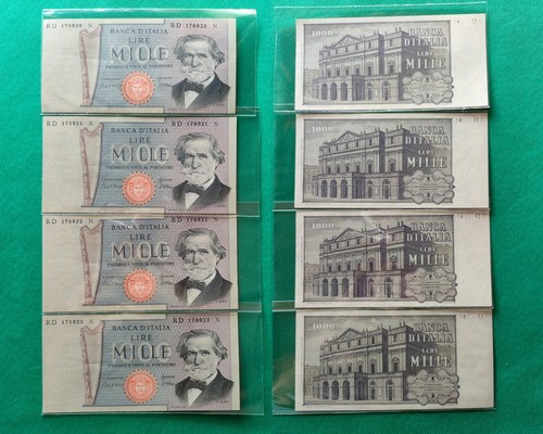 Italia 1000 lire - lire, 1980.4