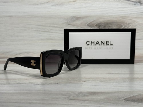Chanel 5435 square black - chanel,
