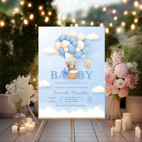 Poster baby shower foamboard - poster,