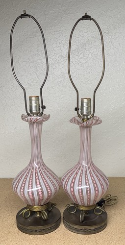Pair vintage murano - murano, &