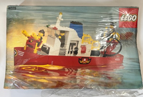 Lego 4025 fire boat nuovo - fire,