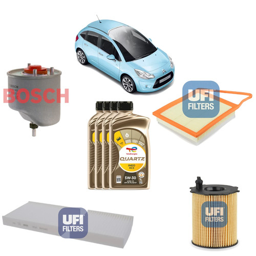 Kit tagliando filtri ufi - 4,
