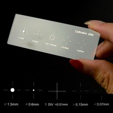 Microscopio in vetro 0,01 mm