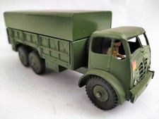 VEICOLO MILITARE DINKY SUPERTOYS 10 TON ARMY TRUCK 622 CAMION E AUTISTA NUOVO