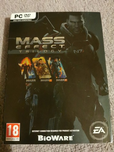 Mass effect trilogy dvd - (pc,