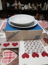 Coppia Piatti Piano E Fondo