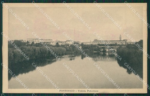 Brescia pontevico cartolina - brescia,