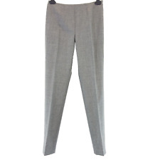 Pantaloni grigi N8 MILANO donna pantaloni in tessuto eleganti DE 32 XXS lana cashmere Np 490 nuovi