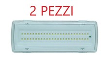 2 X Lampada Di Emergenza Con