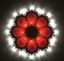 Luminaria Decorativa a Fiore Ø59/80 cm – Luci LED Colorate Personalizzabili